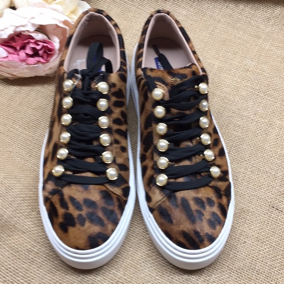 Stuart Weitzman Embellished Platform Sneakers 7 - Picture 2 of 8